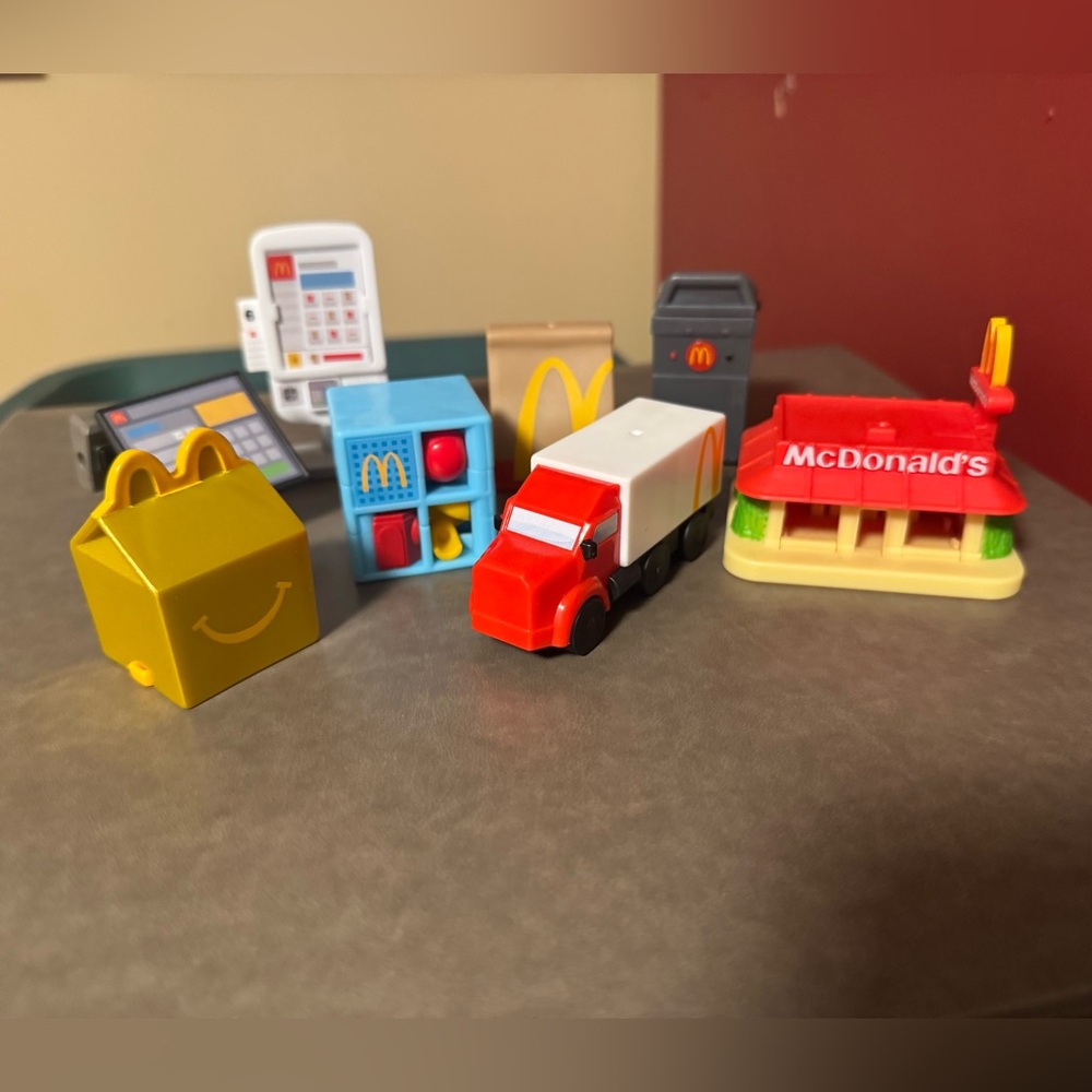 Entire Set of Miniature McDonald’s Toys 2025